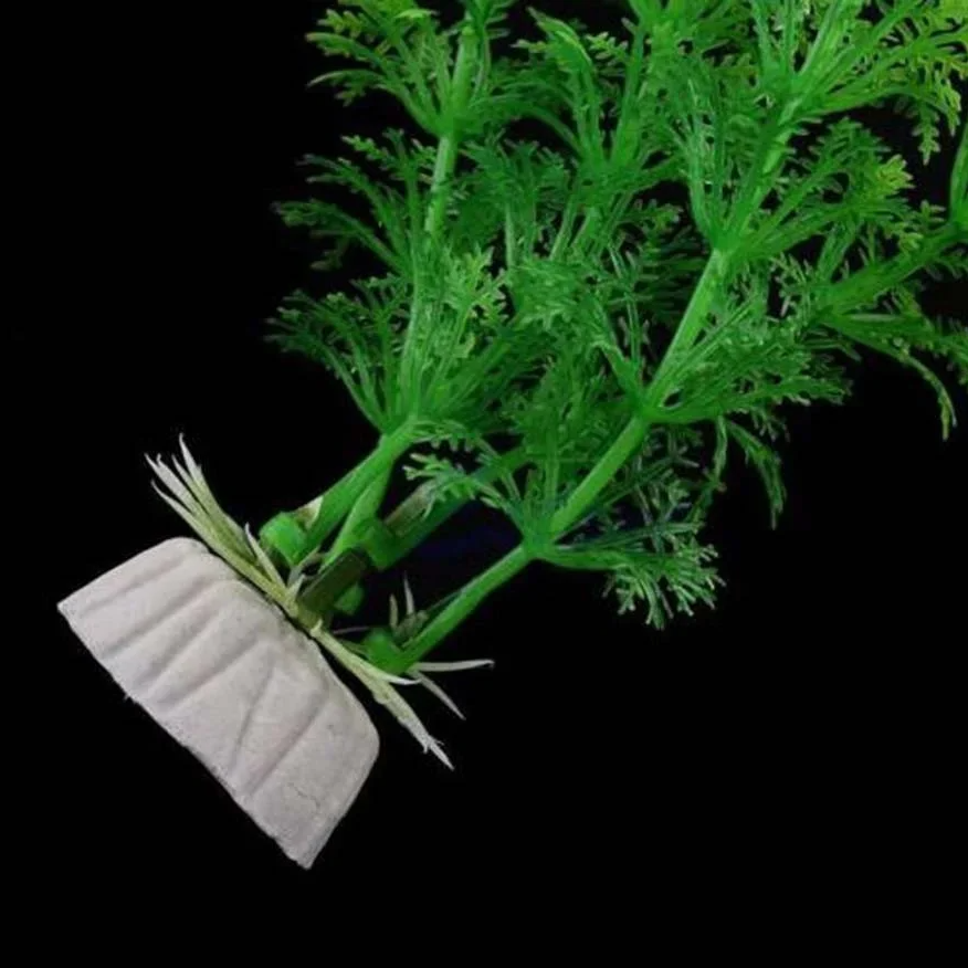 Artificial Green Grass Aquarium Decoration – Plastic Water Weeds Plant for Fish Tank Landscaping