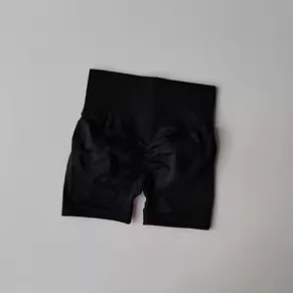 Women's High Waist Butt-Lift Sports Shorts – Breathable Tight Fit Running & Yoga Three-Point Pants