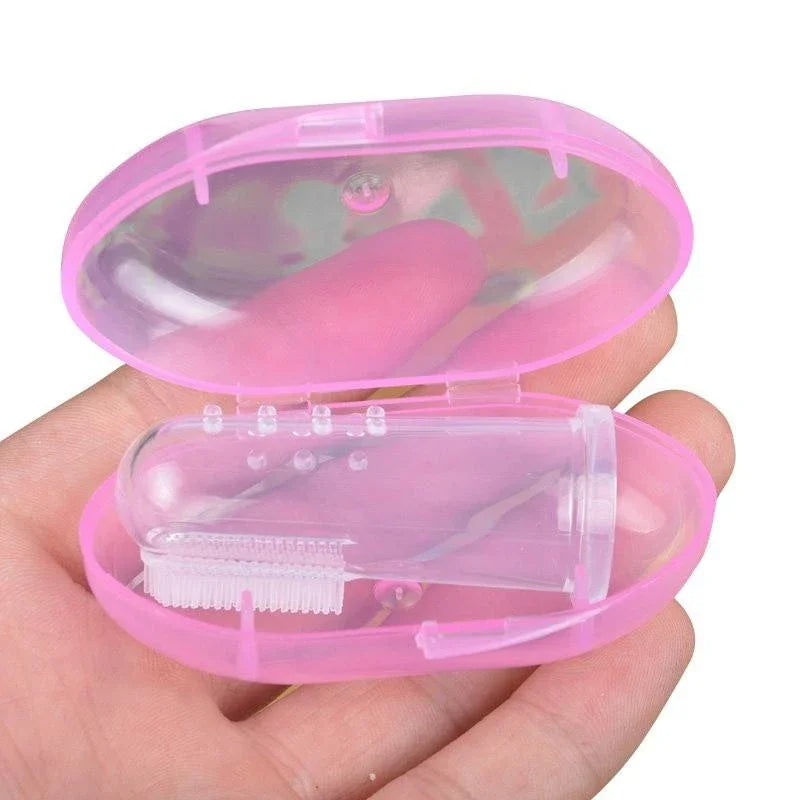 Super Soft Silicone Pet Finger Toothbrush – Gentle Dental Cleaning Tool for Dogs & Cats, Removes Tartar and Freshens Breath