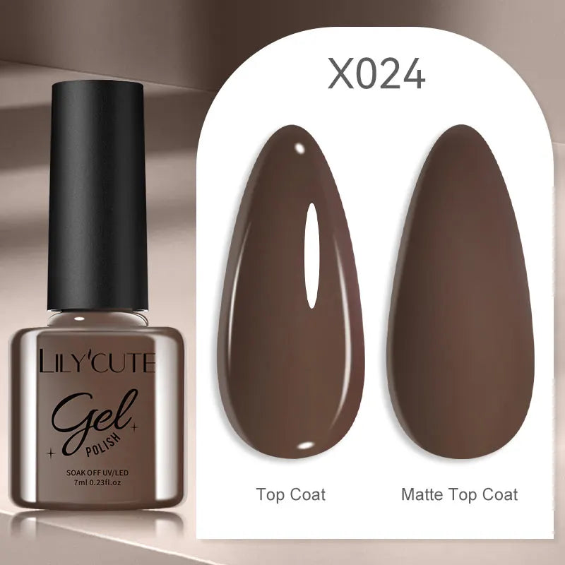 7ml Thermal Color-Changing Gel Nail Polish – Temperature Reactive Vernis with Matte & Bright Effect