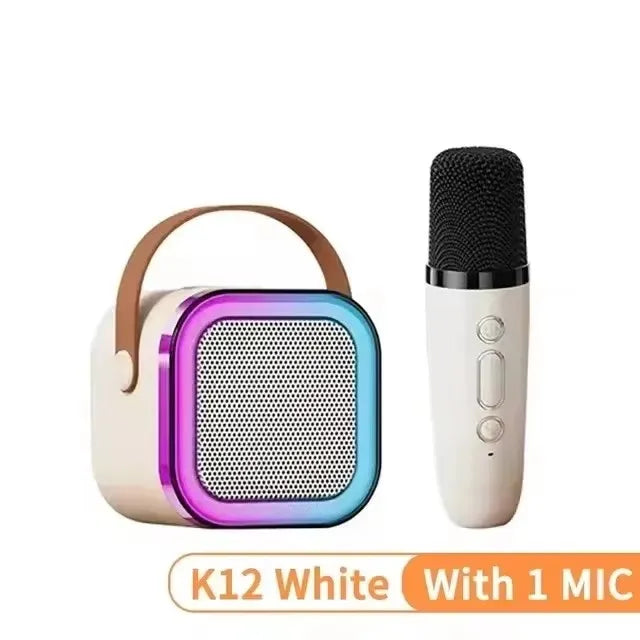 Wireless Bluetooth Microphone with Speaker – Noise Reduction Mic for Karaoke, Gaming, Live Streaming, and Smartphones