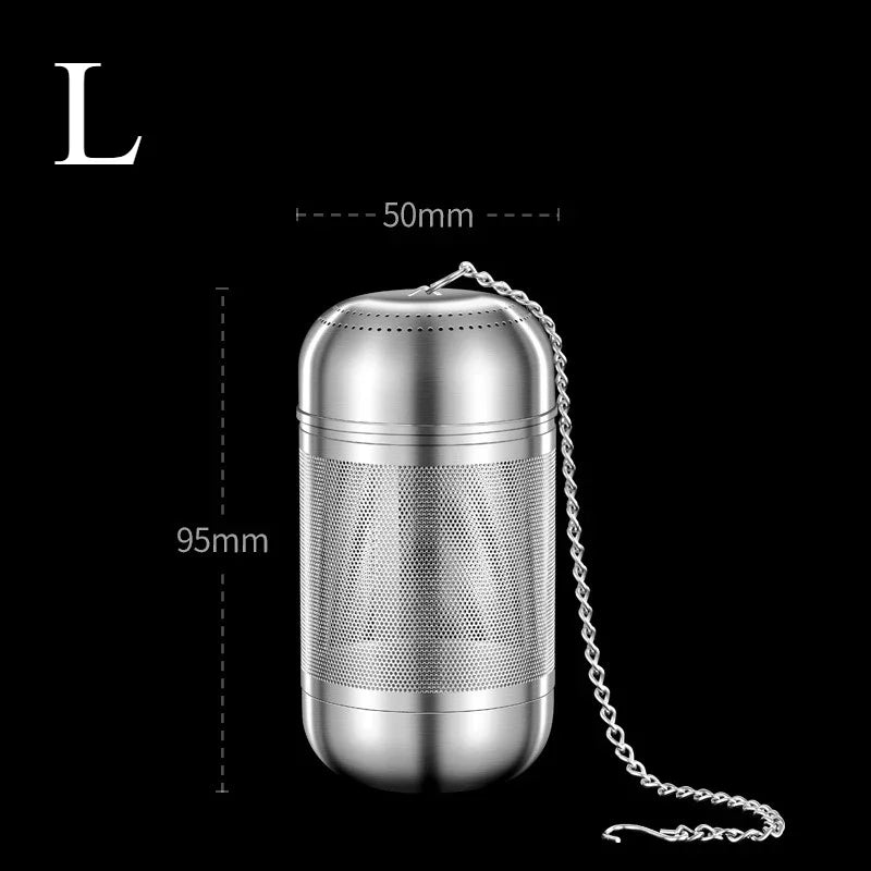 316 Stainless Steel Tea and Spice Infuser – Fine Mesh Strainer for Hot Pot, Teapots, Coffee & Cooking Herbs