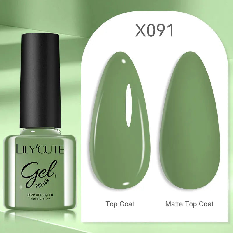 7ml Thermal Color-Changing Gel Nail Polish – Temperature Reactive Vernis with Matte & Bright Effect
