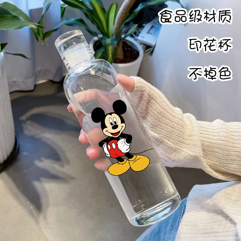 500ml Disney Mickey Water Bottle – High-Capacity Cartoon Sports Bottle for Kids and Adults, Portable Travel Drinking Bottle for Outdoor Fitness and Gifts