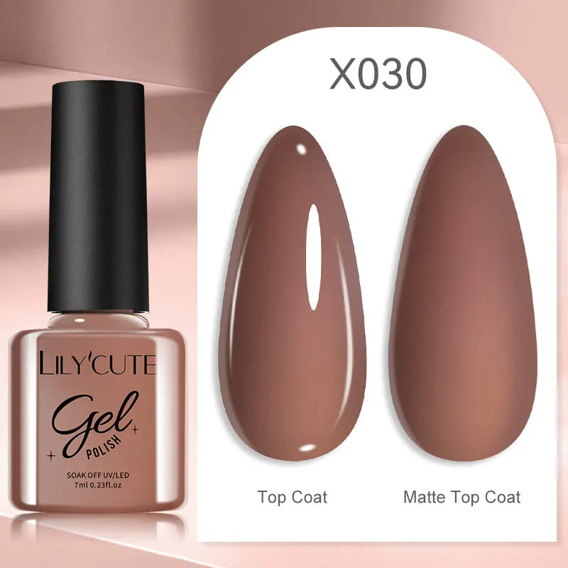 7ml Thermal Color-Changing Gel Nail Polish – Temperature Reactive Vernis with Matte & Bright Effect