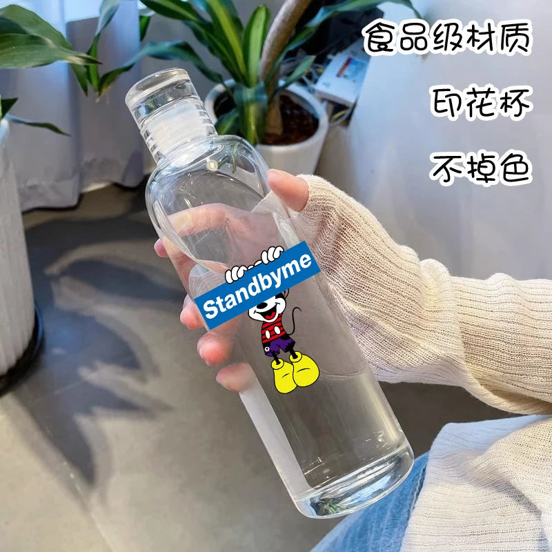 500ml Disney Mickey Water Bottle – High-Capacity Cartoon Sports Bottle for Kids and Adults, Portable Travel Drinking Bottle for Outdoor Fitness and Gifts