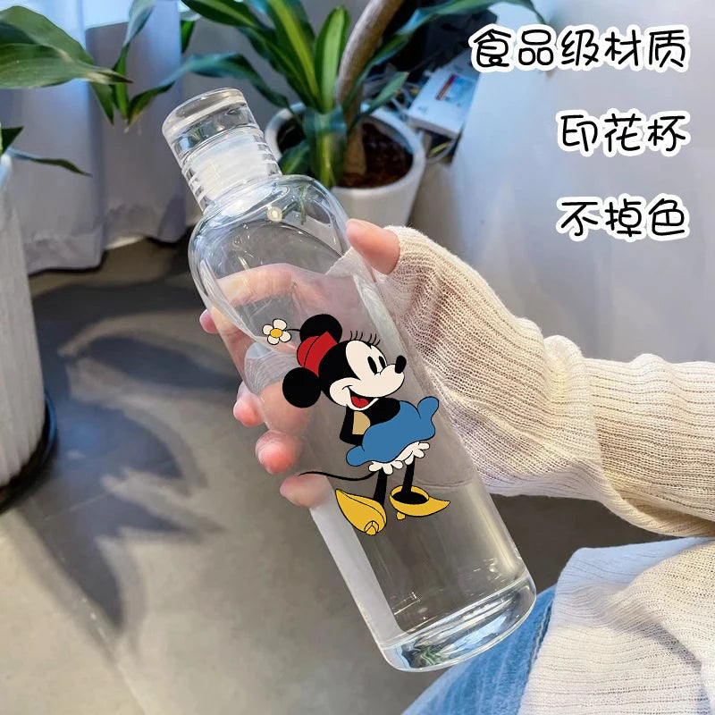 500ml Disney Mickey Water Bottle – High-Capacity Cartoon Sports Bottle for Kids and Adults, Portable Travel Drinking Bottle for Outdoor Fitness and Gifts