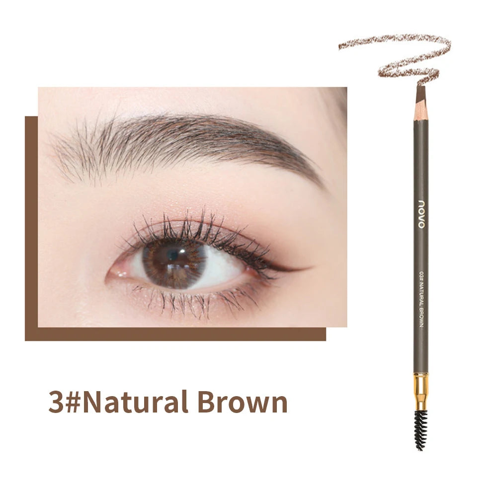 Waterproof Microblading Eyebrow Pencil – Long-Lasting Soft Mist Brow Enhancer for Natural Definition and Shape