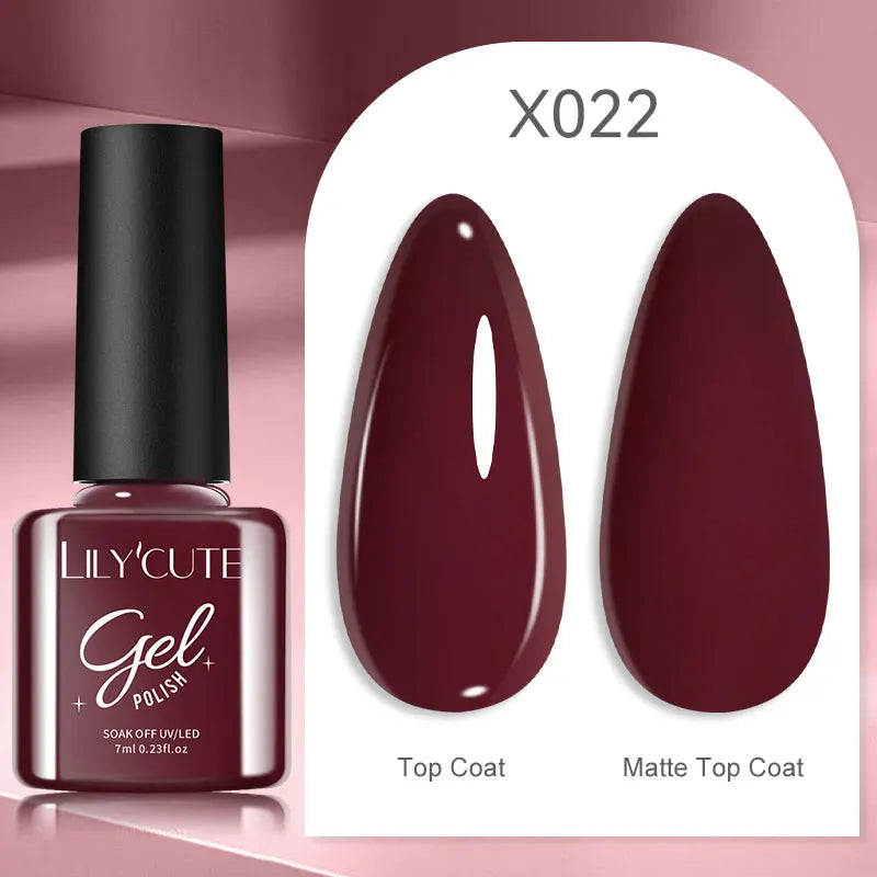 7ml Thermal Color-Changing Gel Nail Polish – Temperature Reactive Vernis with Matte & Bright Effect