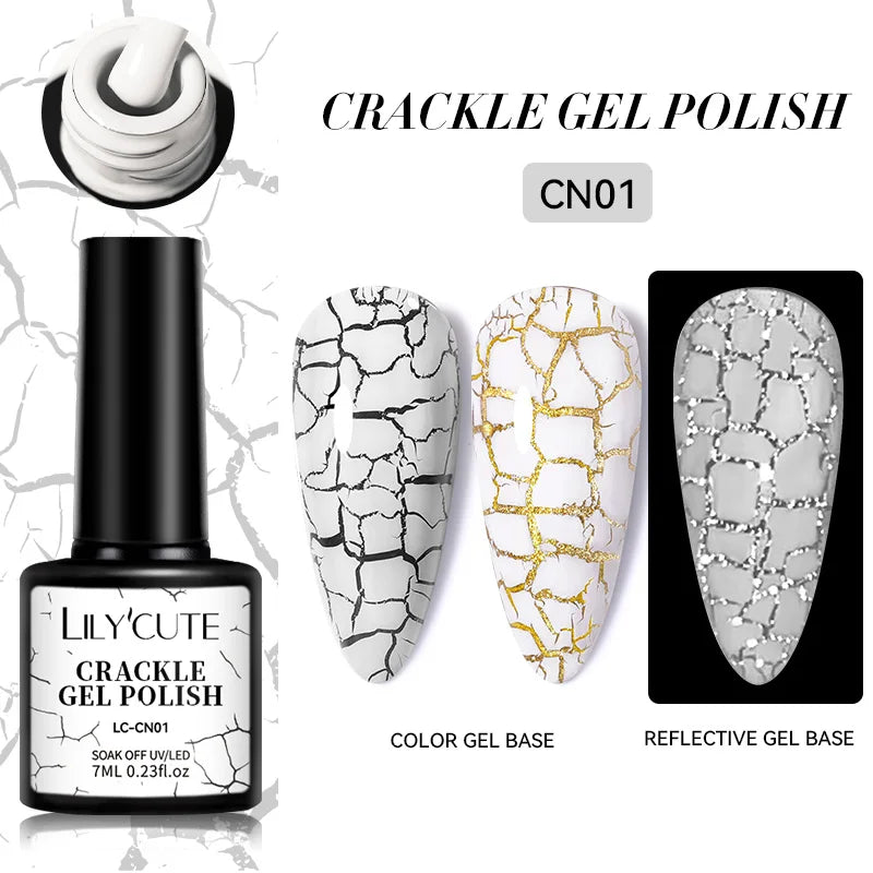 6-in-1 HEMA-Free Hard Gel Nail Polish – Clear Self-Leveling Nail Extension & Reinforcement Builder Gel (8ml)
