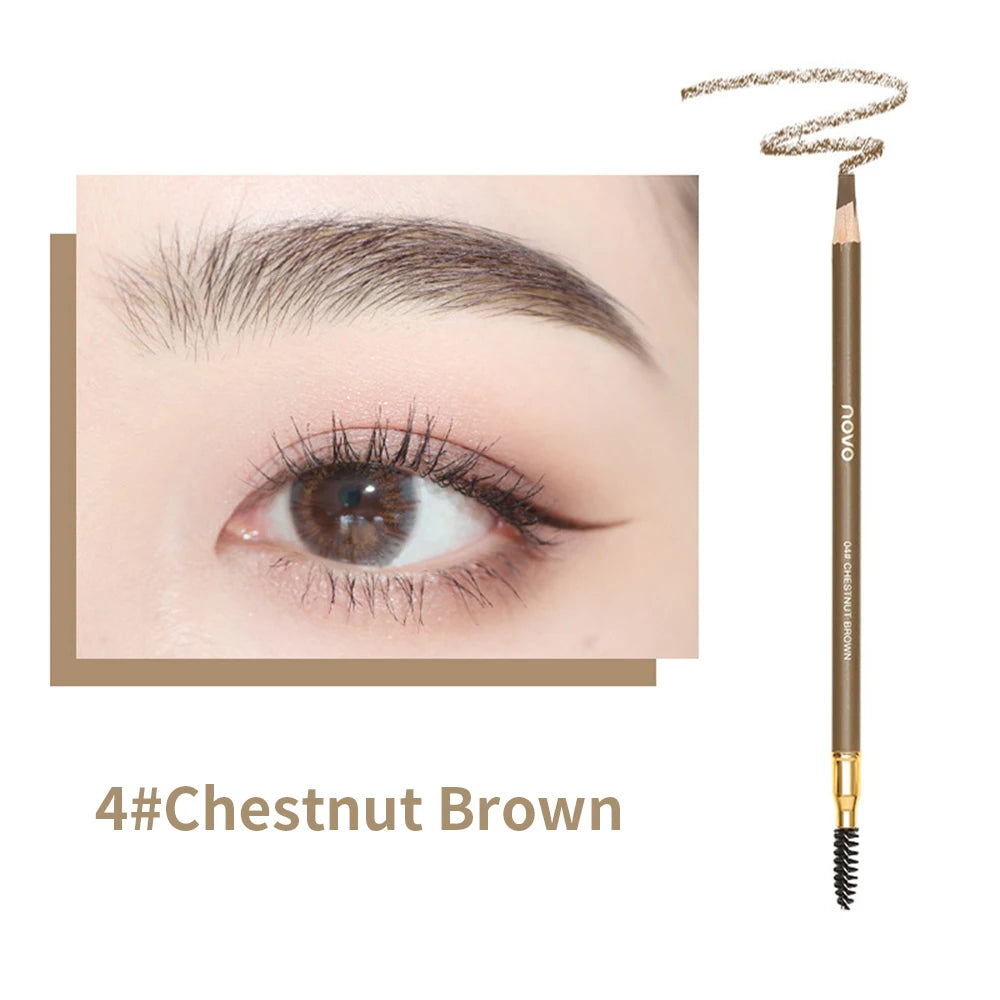 Waterproof Microblading Eyebrow Pencil – Long-Lasting Soft Mist Brow Enhancer for Natural Definition and Shape