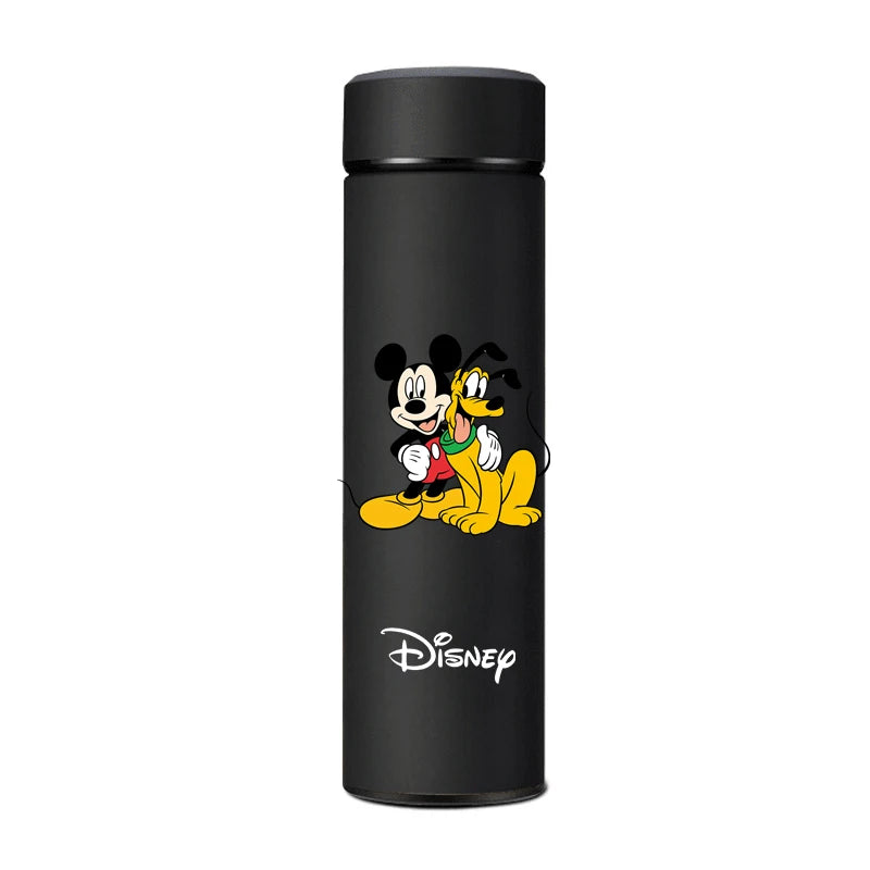 500ml Disney Mickey & Minnie Stainless Steel Thermos Cup – Double-Layer Tea Separation Bottle for Kids and Adults, 6–12 Hour Insulation