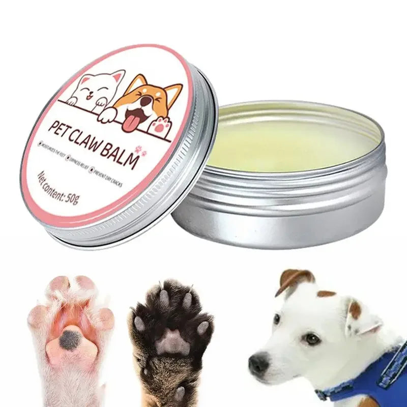 50g Pet Paw & Nose Balm – Moisturizing Cream for Cats & Dogs, Cracked Feet Repair & Protection