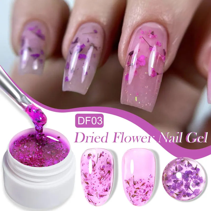 6-in-1 HEMA-Free Hard Gel Nail Polish – Clear Self-Leveling Nail Extension & Reinforcement Builder Gel (8ml)