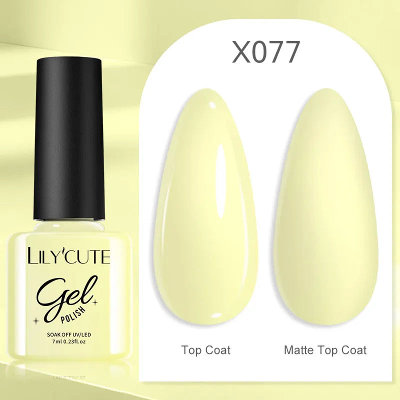 7ml Thermal Color-Changing Gel Nail Polish – Temperature Reactive Vernis with Matte & Bright Effect
