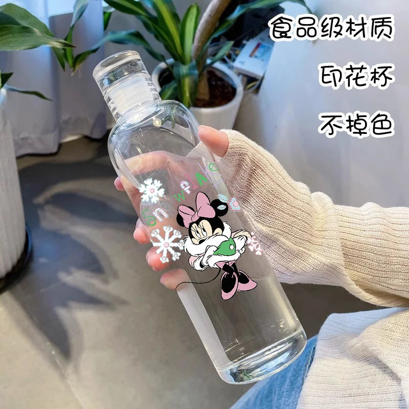 500ml Disney Mickey Water Bottle – High-Capacity Cartoon Sports Bottle for Kids and Adults, Portable Travel Drinking Bottle for Outdoor Fitness and Gifts