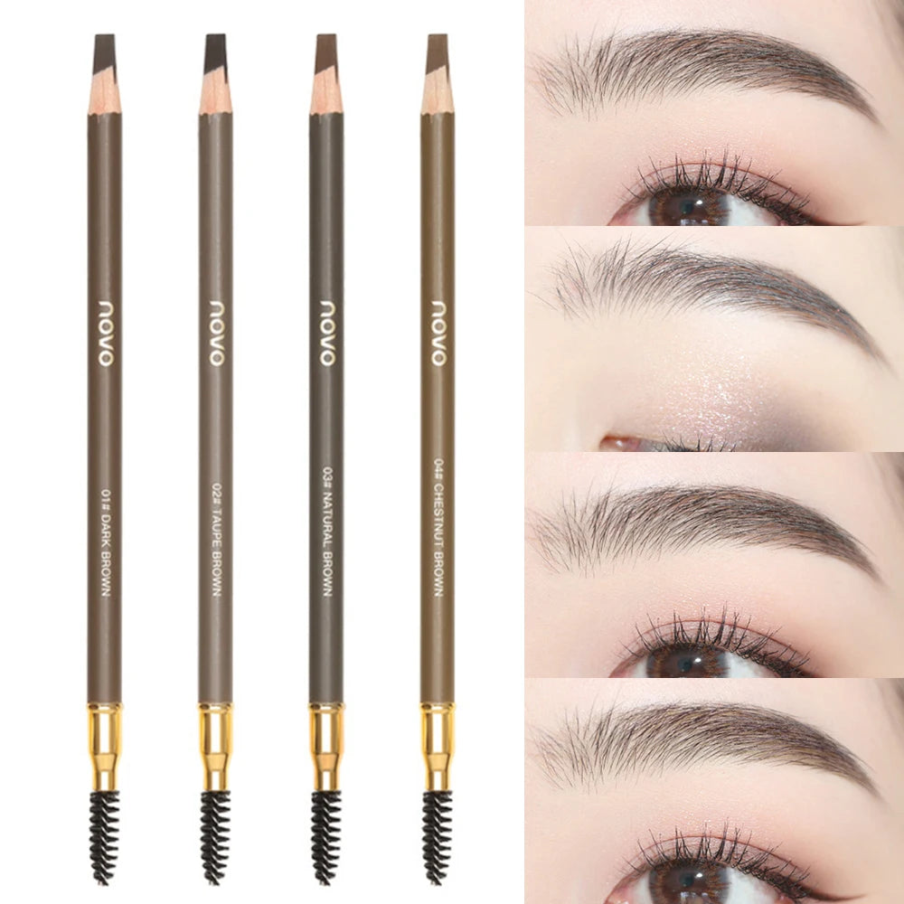 Waterproof Microblading Eyebrow Pencil – Long-Lasting Soft Mist Brow Enhancer for Natural Definition and Shape