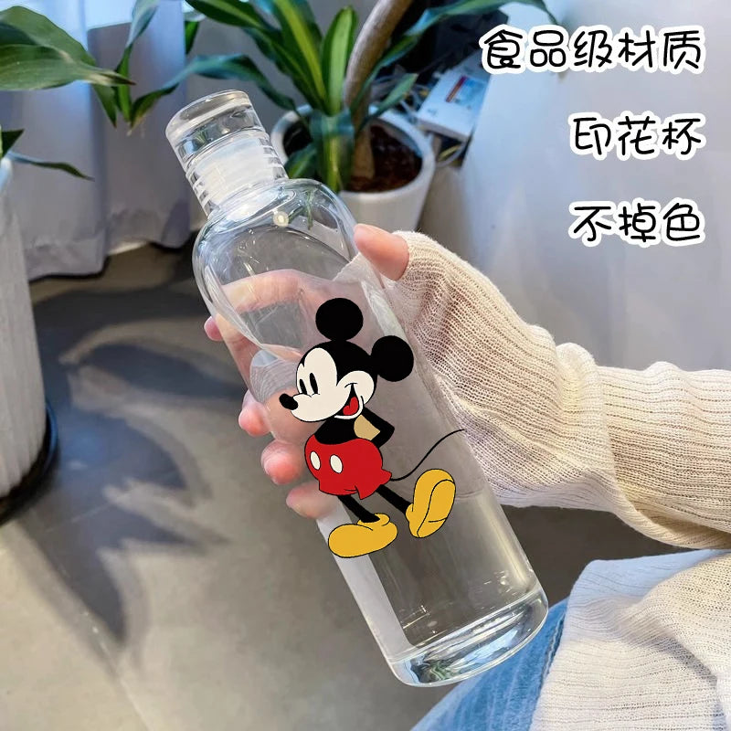 500ml Disney Mickey Water Bottle – High-Capacity Cartoon Sports Bottle for Kids and Adults, Portable Travel Drinking Bottle for Outdoor Fitness and Gifts