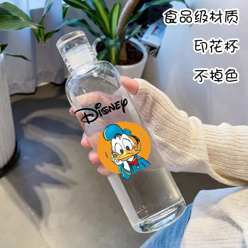500ml Disney Mickey Water Bottle – High-Capacity Cartoon Sports Bottle for Kids and Adults, Portable Travel Drinking Bottle for Outdoor Fitness and Gifts