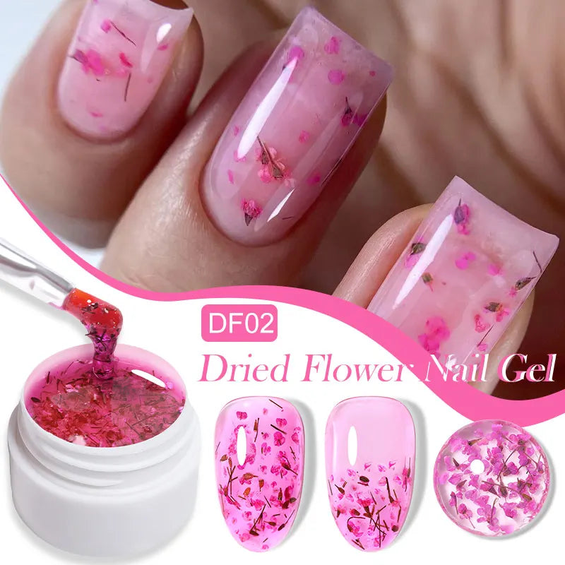 6-in-1 HEMA-Free Hard Gel Nail Polish – Clear Self-Leveling Nail Extension & Reinforcement Builder Gel (8ml)