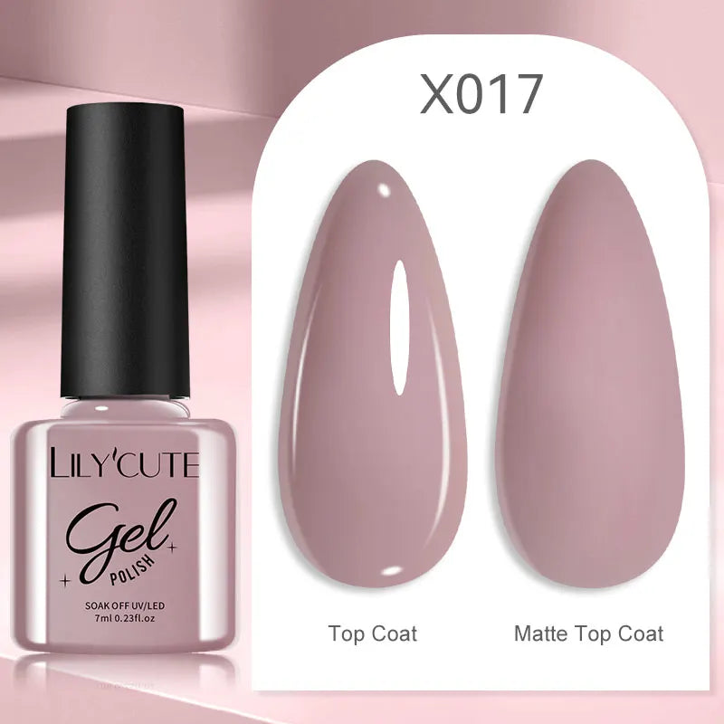 7ml Thermal Color-Changing Gel Nail Polish – Temperature Reactive Vernis with Matte & Bright Effect