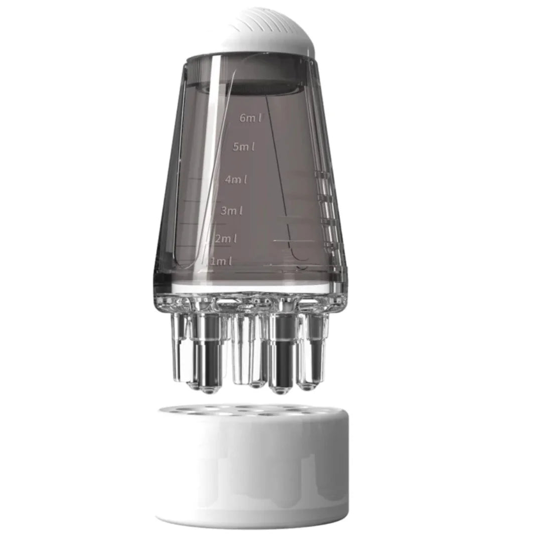 6ml Scalp Applicator with Roller Ball – Mini Hair Oil Massager Comb for Hair Growth & Liquid Treatment Application
