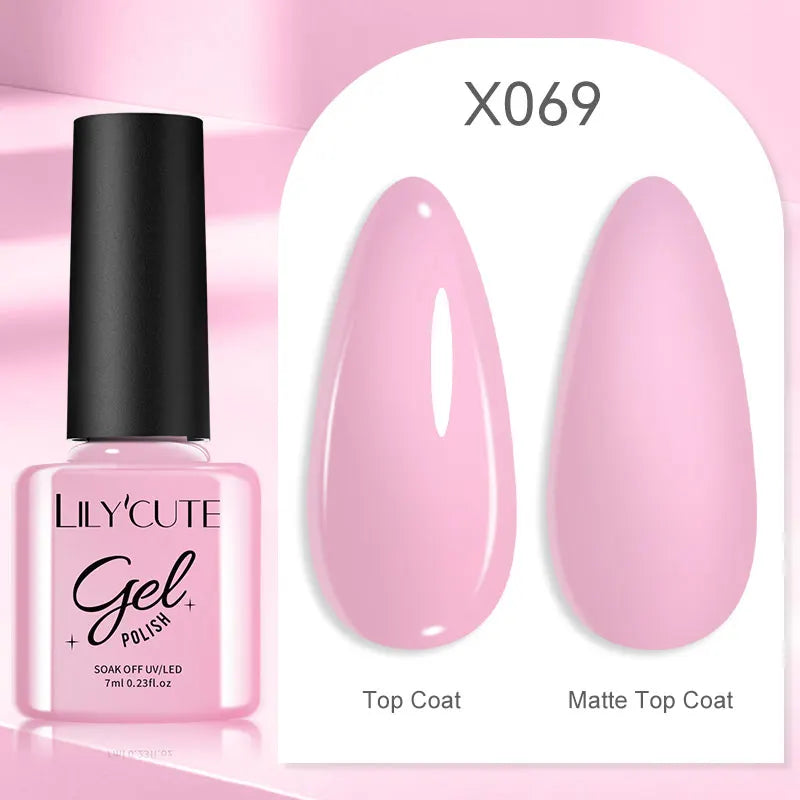 7ml Thermal Color-Changing Gel Nail Polish – Temperature Reactive Vernis with Matte & Bright Effect