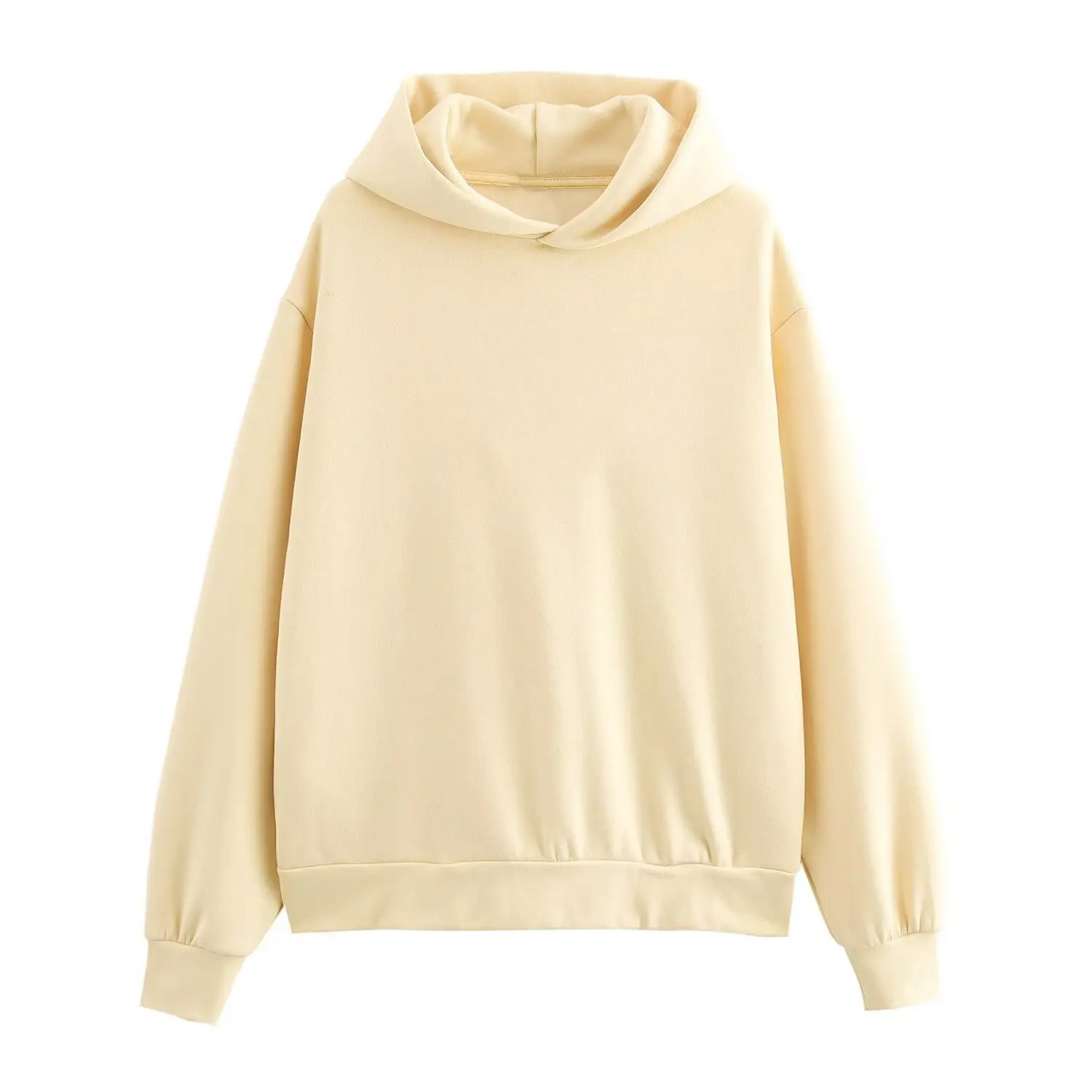 Women’s Classic Hooded Sweatshirt & Jogger Set – Loose Fit Two-Piece Loungewear for Autumn/Winter