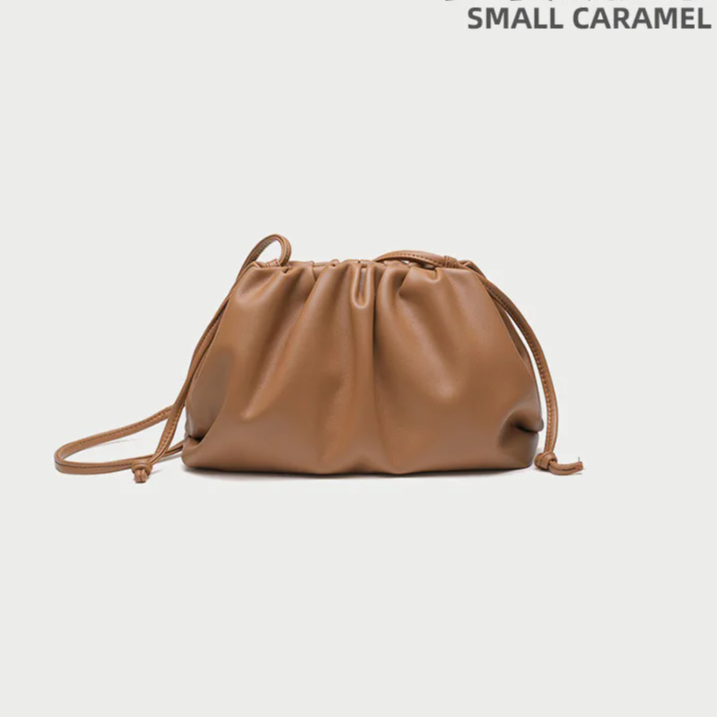 Soft PU Leather Hobo Bag – Women's Minimalist Shoulder & Crossbody Handbag with Hasp Closure