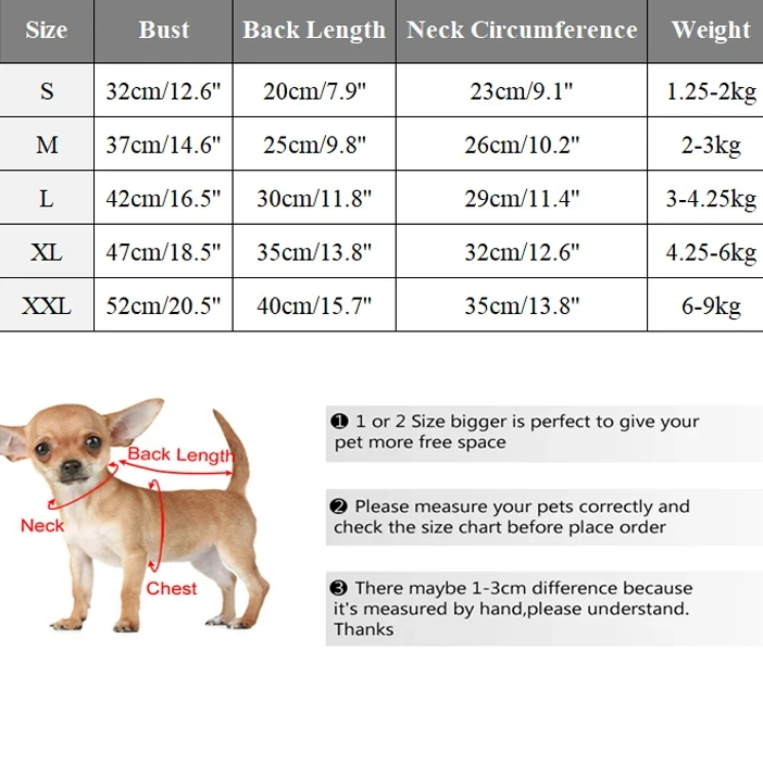 Winter Fleece Dog Coat – Soft Thick Warm Vest for Small & Medium Dogs, Chihuahua, French Bulldog, Yorkie Pet Clothes