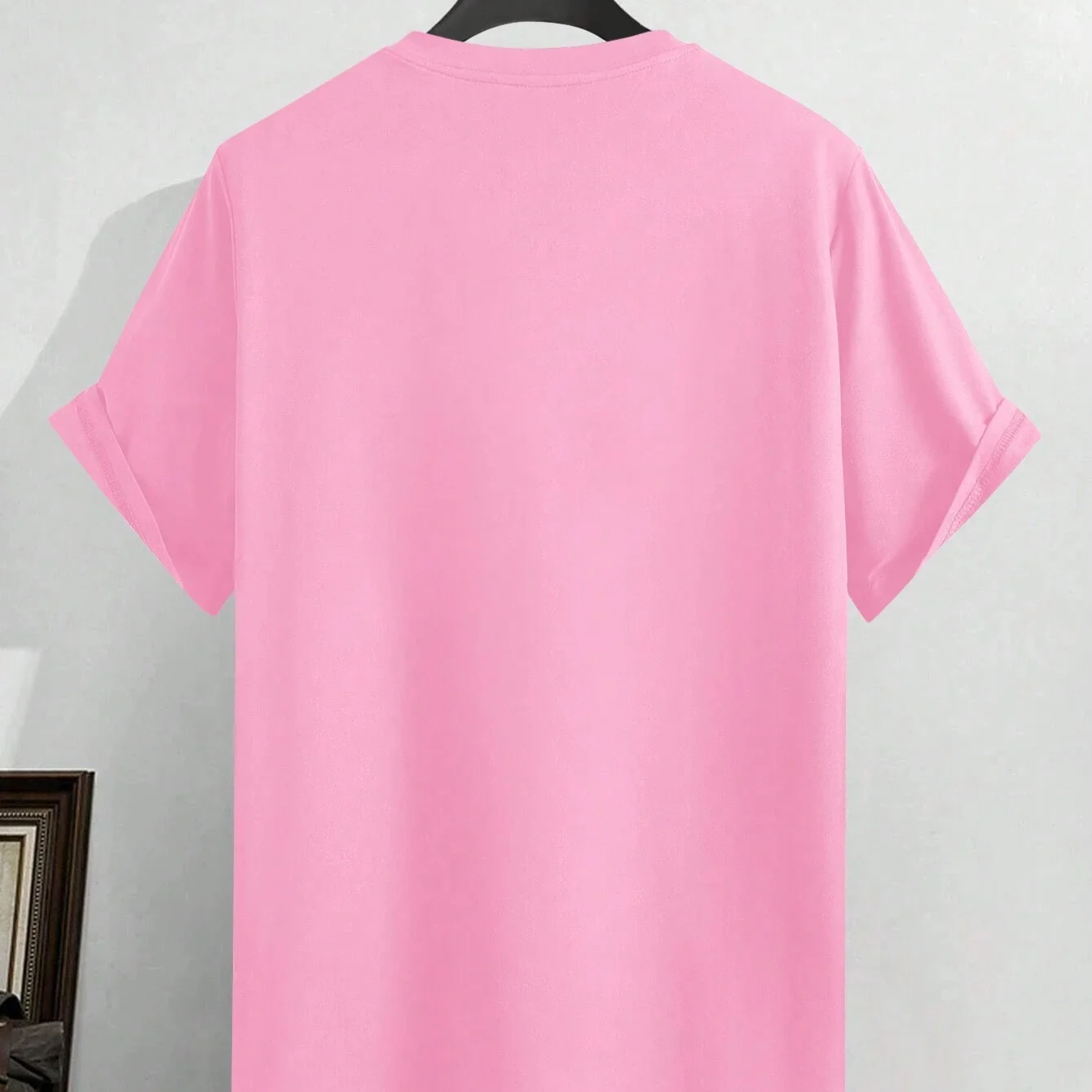 BE KIND Letter Cartoon Print Cotton T-Shirt – Men's Loose Fit Summer Short Sleeve Casual Tee