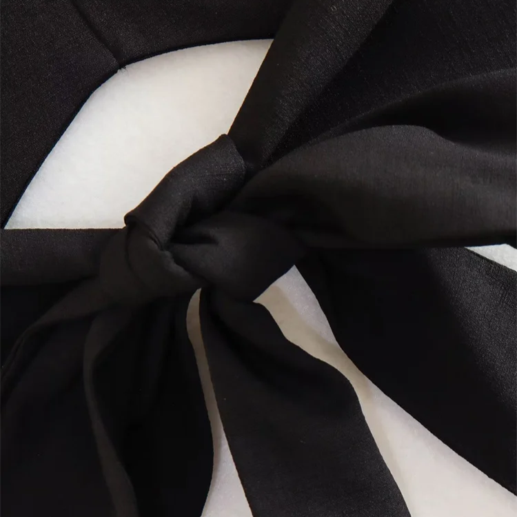 Women's Sexy Backless Halter Blouse – Sleeveless Bow-Tied Crop Top with Slim Fit