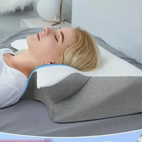 2-in-1 Memory Foam Cervical Pillow – Ergonomic Orthopedic Neck Support for Pain Relief, Sleep Posture, and Relaxation