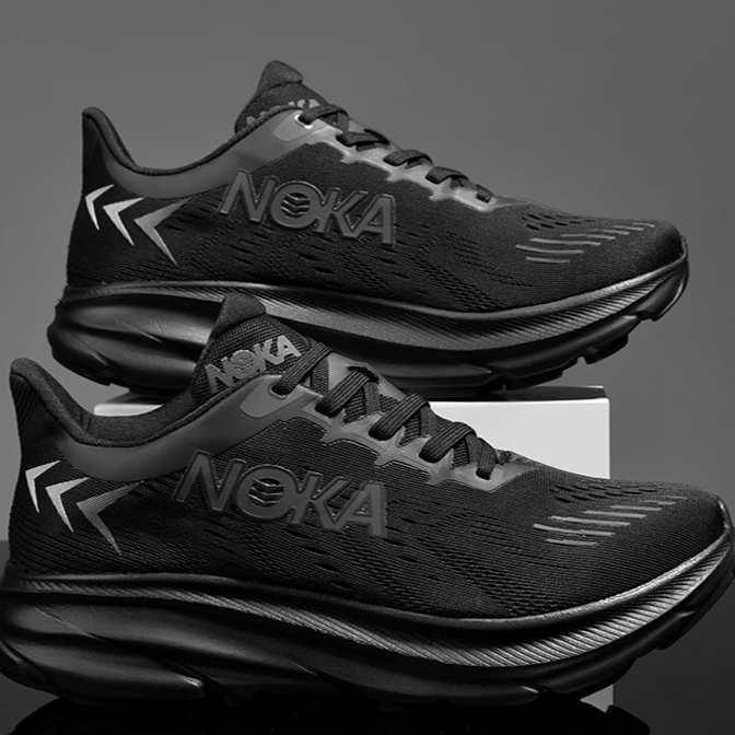 Carbon Plate Running Shoes – Lightweight Air Cushion Sneakers for Men & Women, Breathable Non-Slip Athletic Trainers