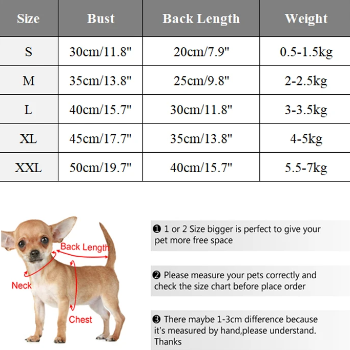 Winter Plush Dog Sweater – Soft Warm Coat for Small & Medium Dogs and Cats, Cozy Puppy Jacket for Chihuahua, Teddy
