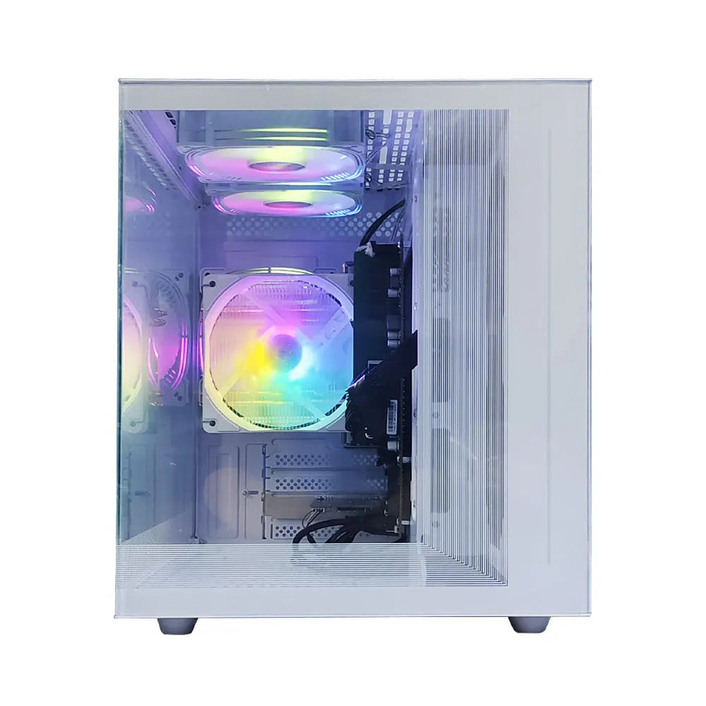 Affordable All-in-One Desktop Computer Setup – AMD Ryzen 5, 16GB RAM, No GPU, Full Setup for Office or Gaming Use