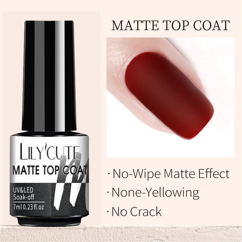 7ml Thermal Color-Changing Gel Nail Polish – Temperature Reactive Vernis with Matte & Bright Effect