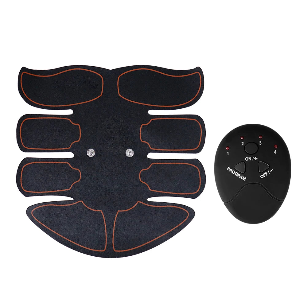 Wireless EMS Electric Muscle Stimulator – Abdominal & Hip Trainer for Body Slimming, Toning, and Pain Relief – Unisex Fitness Massager