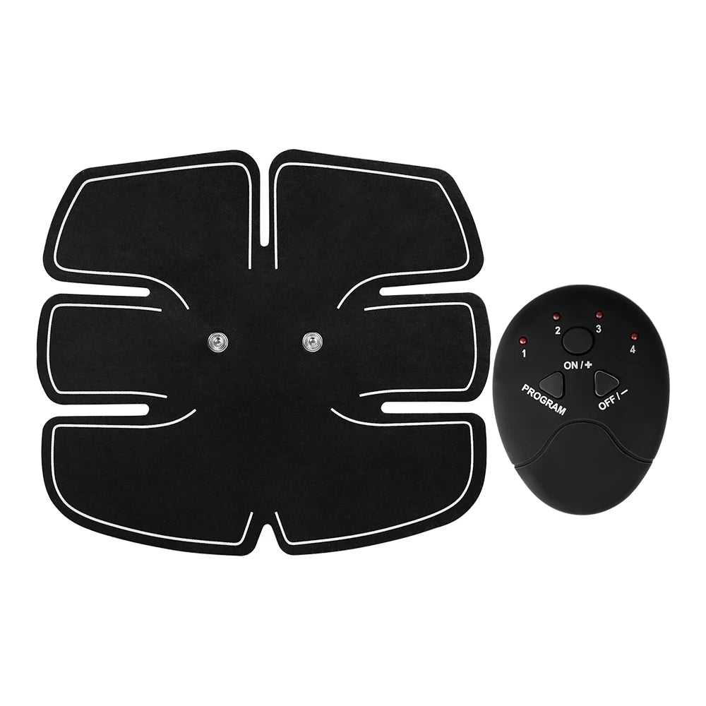 Wireless EMS Electric Muscle Stimulator – Abdominal & Hip Trainer for Body Slimming, Toning, and Pain Relief – Unisex Fitness Massager