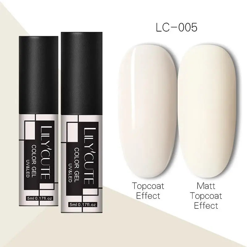 5ml Metallic Gold & Silver Liner Gel – Super Bright Mirror Nail Art Drawing Gel for French Tips & Design