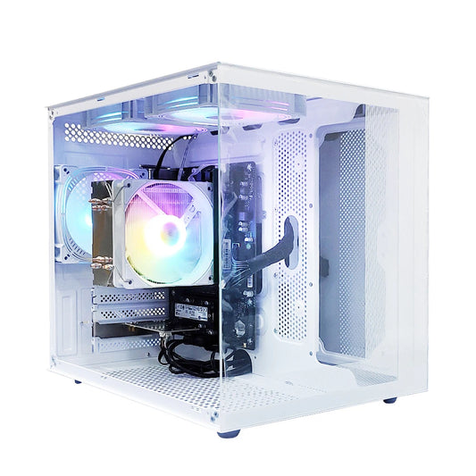 Affordable All-in-One Desktop Computer Setup – AMD Ryzen 5, 16GB RAM, No GPU, Full Setup for Office or Gaming Use