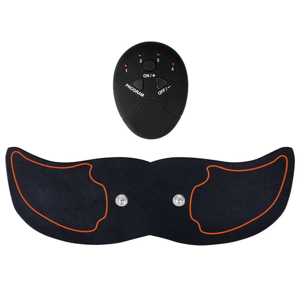Wireless EMS Electric Muscle Stimulator – Abdominal & Hip Trainer for Body Slimming, Toning, and Pain Relief – Unisex Fitness Massager
