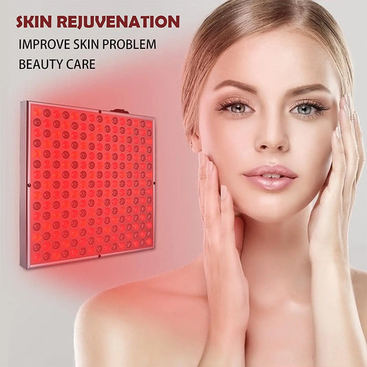 45W Red LED Light Therapy Panel – 660nm Deep Red and 850nm Near Infrared Combo for Skin Tightening, Lifting, and Rejuvenation