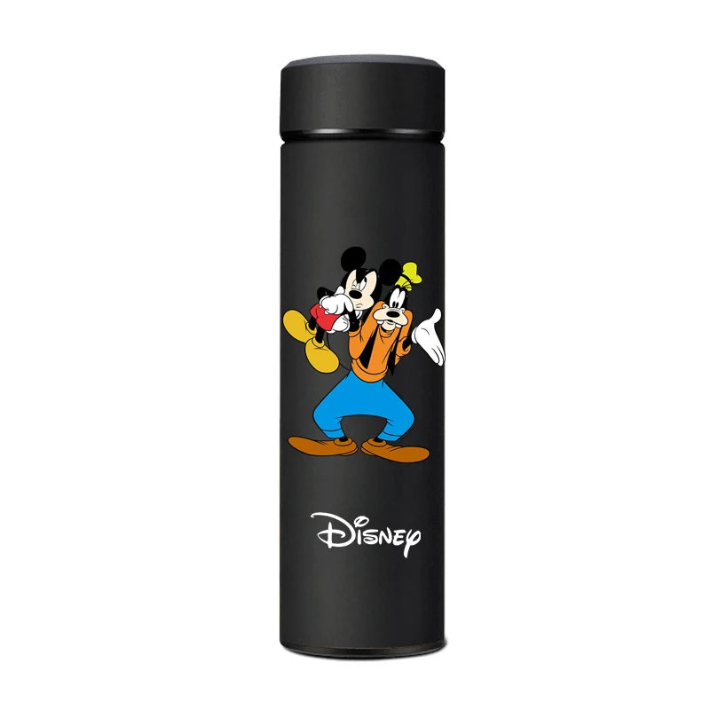 500ml Disney Mickey & Minnie Stainless Steel Thermos Cup – Double-Layer Tea Separation Bottle for Kids and Adults, 6–12 Hour Insulation