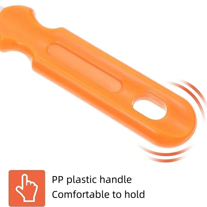 7-Piece Pumpkin Carving Tool Set – Stainless Steel Halloween Fruit & Clay Sculpture Kit with Storage Bag