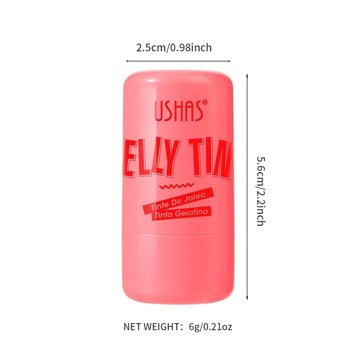 4-in-1 Jelly Blush Stick – Lip Balm, Blush, Eyeshadow & Gloss Multi-Use Makeup
