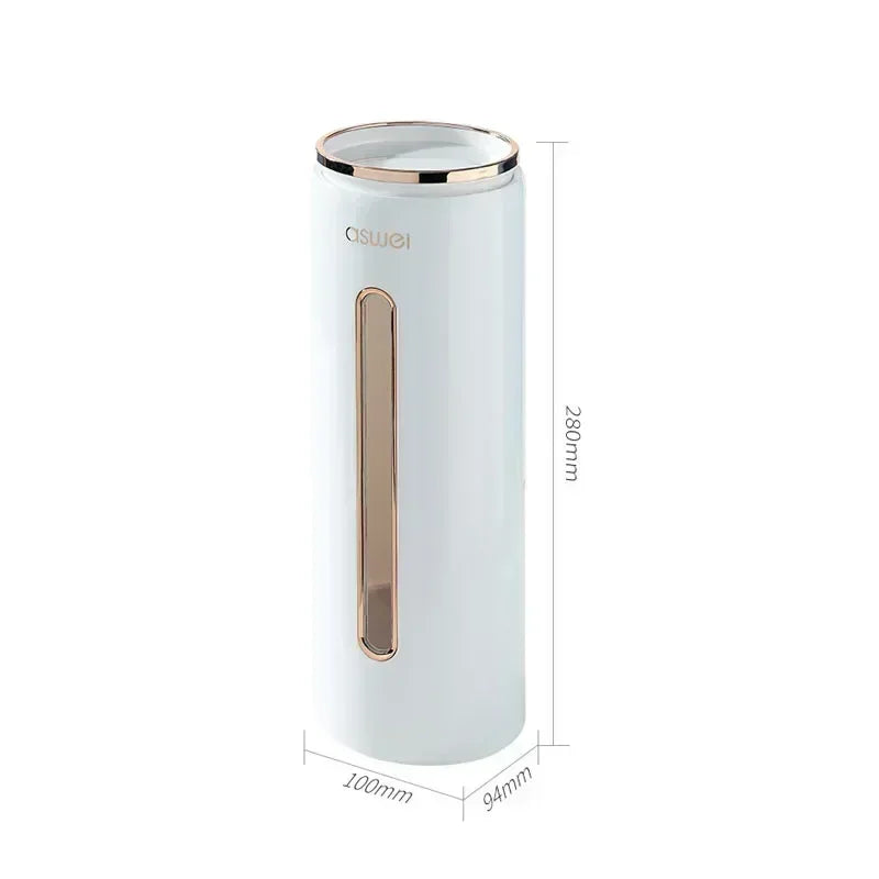 Wall-Mounted Automatic Cup Dispenser – Disposable Paper Cup Holder with Suction Mount