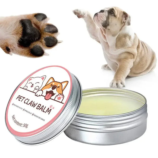 50g Pet Paw & Nose Balm – Moisturizing Cream for Cats & Dogs, Cracked Feet Repair & Protection