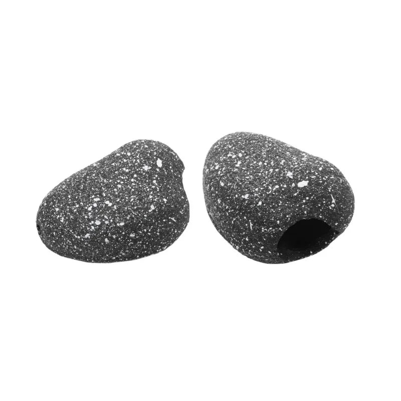Cichlid Stone Cave Aquarium Ornament – Resin Shrimp Breeding Hideout for Fish Tank or Pond – Decorative Shelter for Aquatic Pets