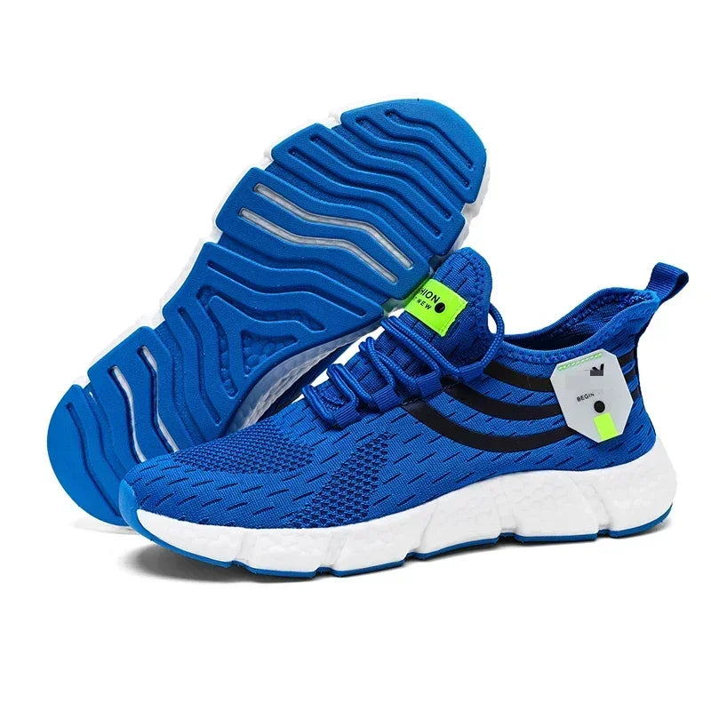 Breathable Lightweight Mesh Sneakers – Unisex Running Shoes for Women and Men